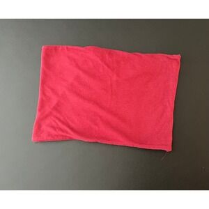 Windsor Red Tube Top Strapless Minimalist Jersey Stretch Crop Top Small (1201)